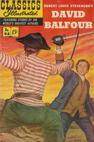 Classics Illustrated #94 David Balfour (Fine)