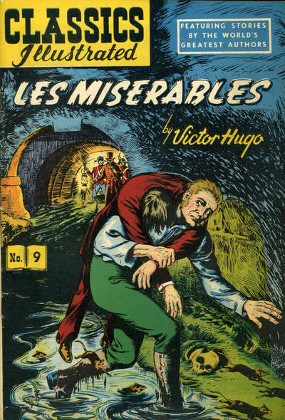 Classics Illustrated #9 - Les Miserables (1948 Good)