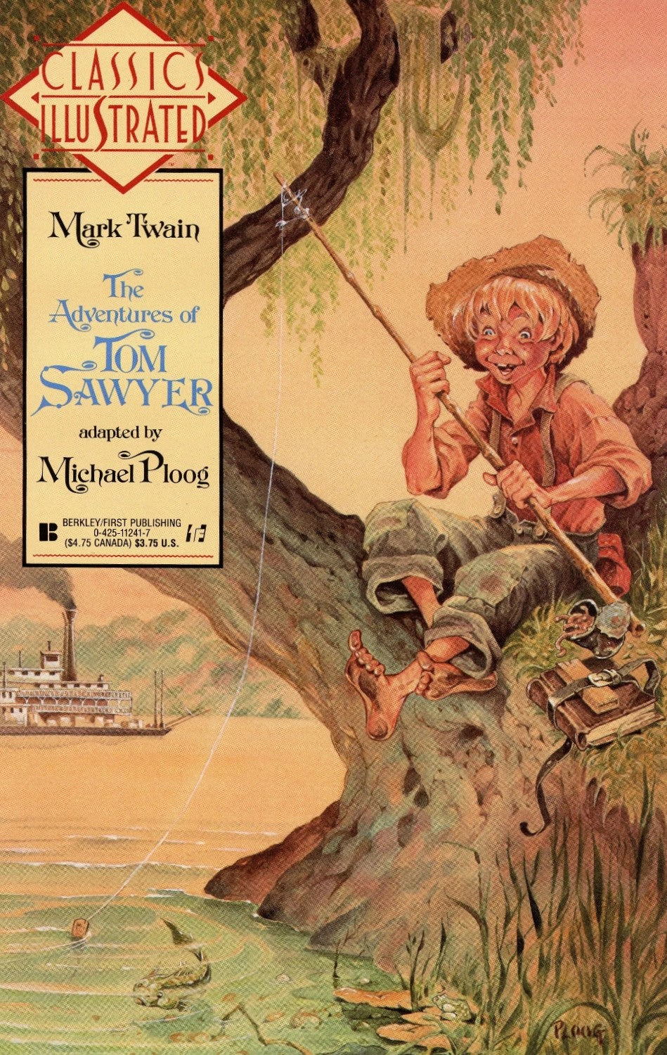 Classics Illustrated (Berkley first Publishing)- The adventures of Tom Sawyer