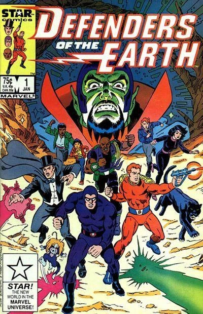 Star Comics - Defenders of the earth #1