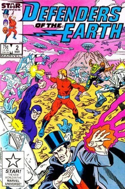 Star Comics - Defenders of the earth #2