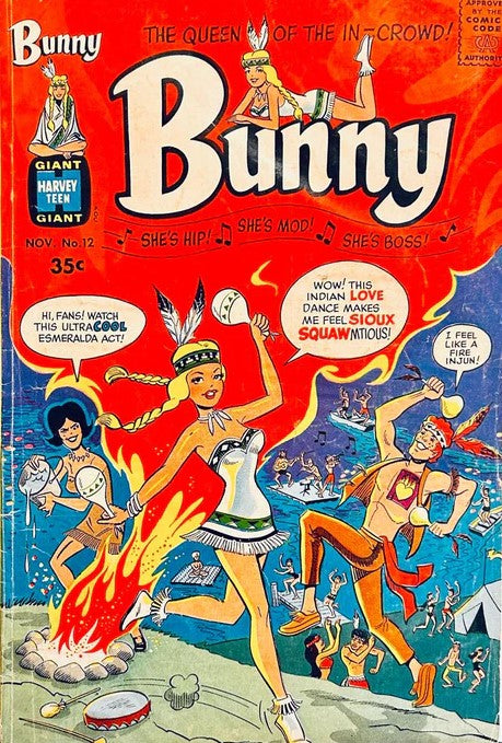 Harvey Comics - The Queen of the In-crowd Bunny