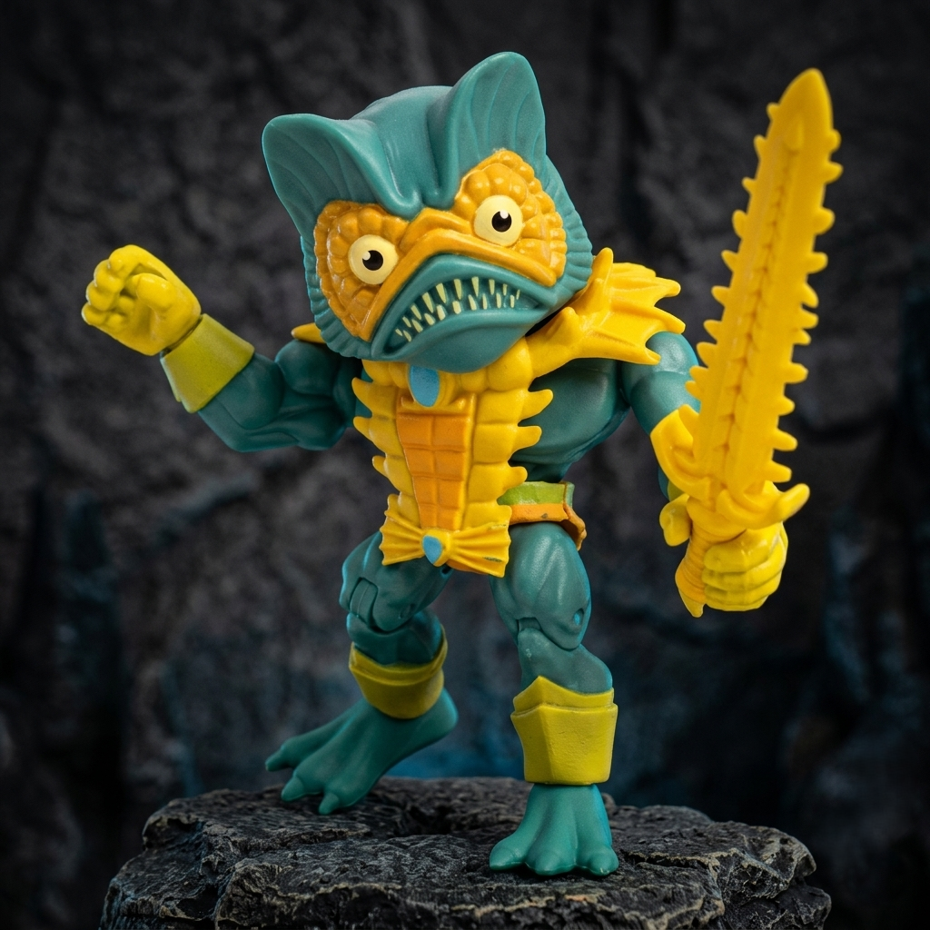 MOTU - THE LOYAL SUBJECTS VINYLS- MER MAN ACTION FIGURE
