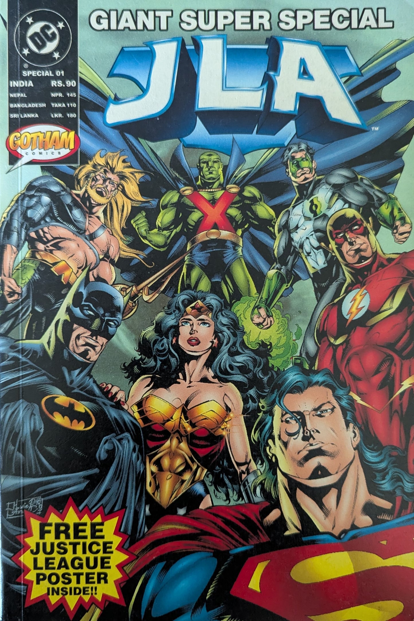 Gotham - JLA #1 - GSS (With Poster)