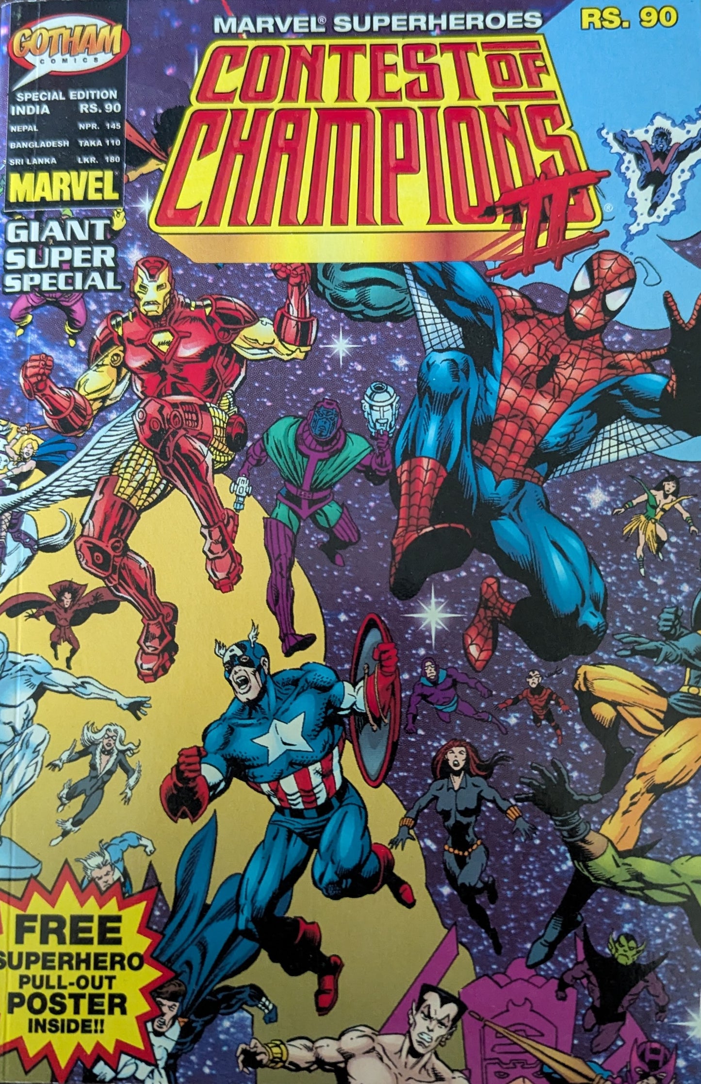 Gotham - Marvel Superheroes - CONTEST OF CAHMPIONS : GSS (With Poster)