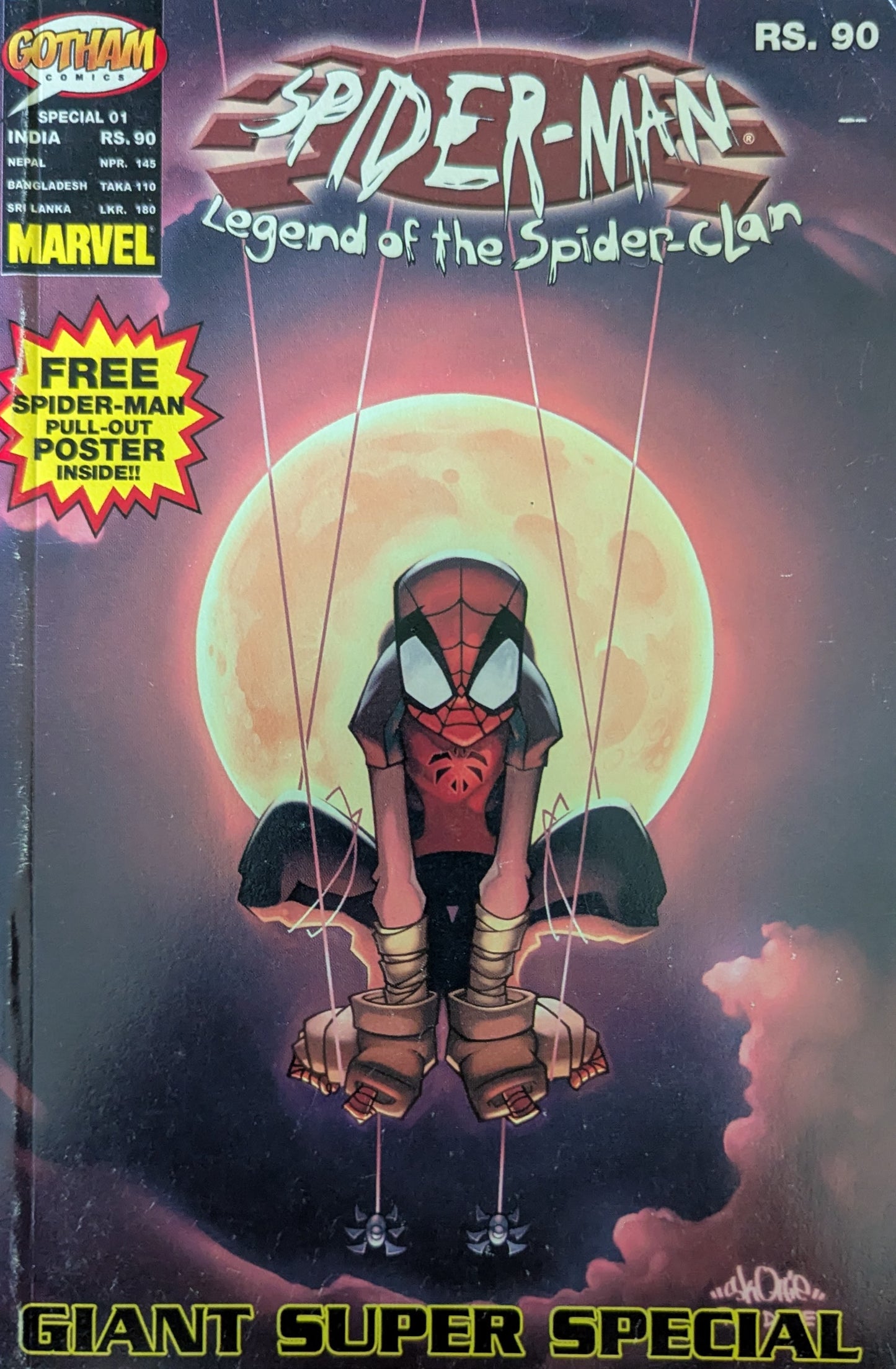 Gotham - Spiderman - Legend of the Spider clan - GSS (With Poster)