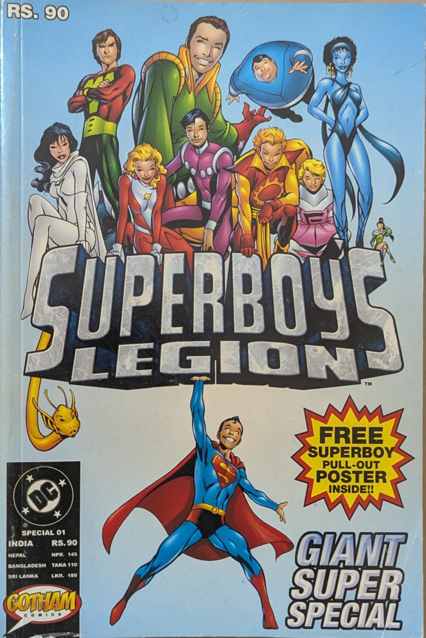 Gotham - Superboys Legion #1 - GSS (Without Poster)