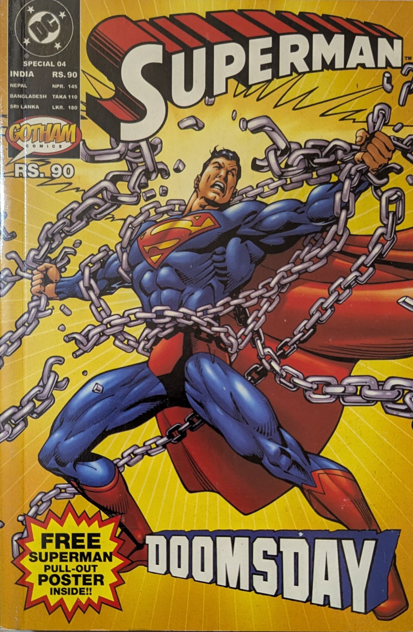 Gotham - Superman #4 -Doomsday - GSS (Without Poster)