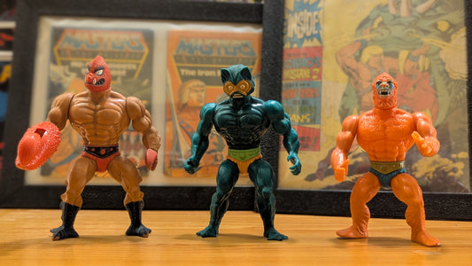 MOTU (1981) VINTAGE COMBO 2 (PRELOVED/LOOSE FIGURES)
