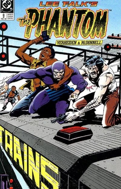 DC - The Phantom Vol2 #9 - TRAINS, By Lee Falk