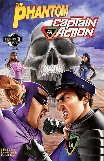 The Phantom And Captain Action #1 Moonstone