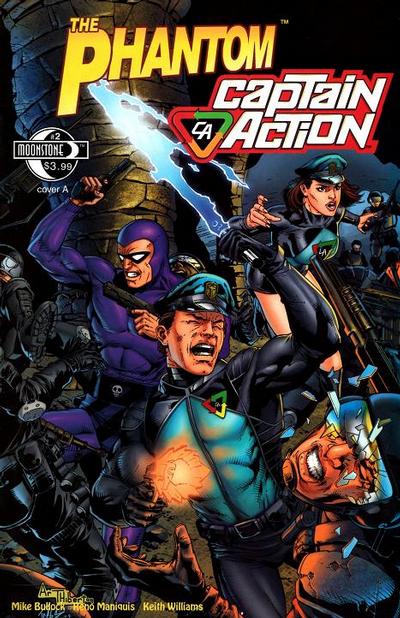The Phantom And Captain Action #2 Moonstone