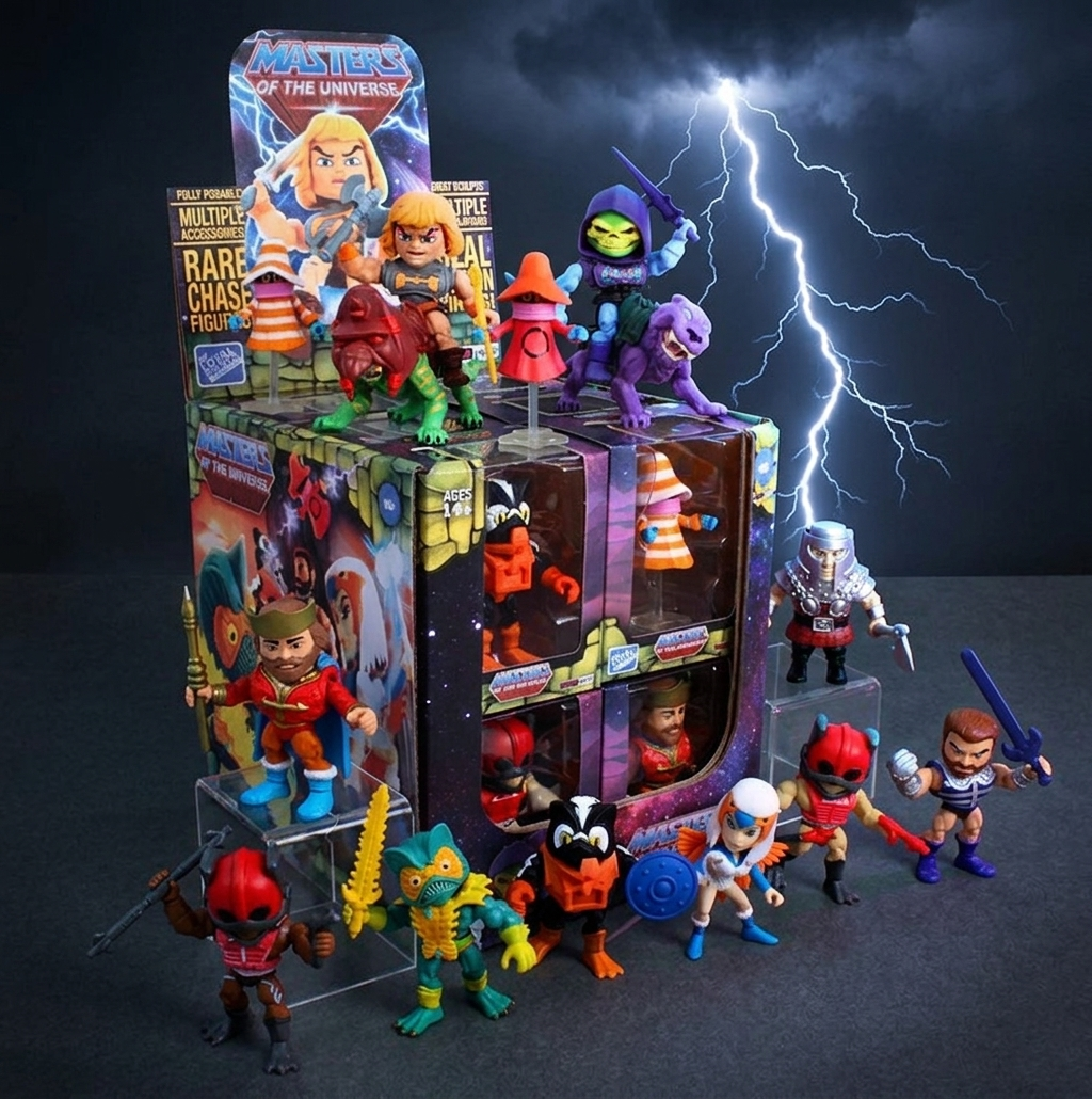 MOTU - THE LOYAL SUBJECTS VINYLS- BATTLE ARMOR HE-MAN ACTION FIGURE